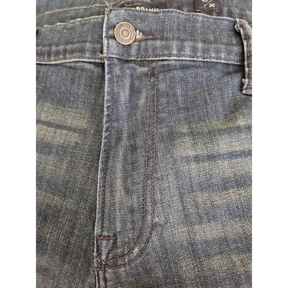 Lucky Brand Jeans '221 Straight' Mens tag=40x30 (MEASURED=41x28.5) - Picture 12 of 16